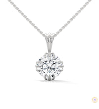 2 CT. Vintage Lab Diamond Pendant