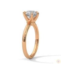 2 Ct. 6-Prong Solitaire Lab Diamond Ring