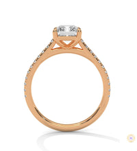 2 Ct. Emerald Cut Lab Diamond Ring