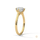 2 Ct. Floating Solitaire Lab Diamond Engagement Ring