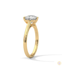2 Ct. Heart Lab Diamond Solitaire Ring
