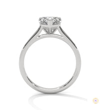 2 Ct. Heart Lab Diamond Solitaire Ring