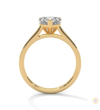 2 Ct. Heart Lab Diamond Solitaire Ring
