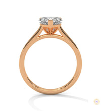 2 Ct. Heart Lab Diamond Solitaire Ring