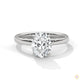 2 Ct. Oval Lab Diamond Solitaire Ring