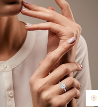 2 Ct. Oval Solitaire Lab Diamond Ring