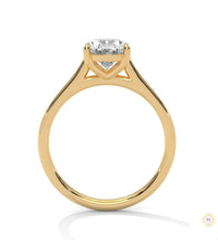 2 Ct. Oval Solitaire Lab Diamond Ring