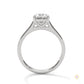 2 Ct. Oval Solitaire Lab Diamond Ring