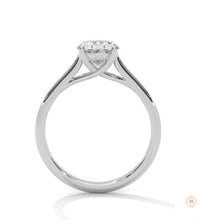 2 Ct. Oval Solitaire Lab Diamond Ring