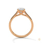 2 Ct. Oval Solitaire Lab Diamond Ring