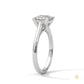 2 Ct. Princess-Cut Solitaire Lab Diamond Ring