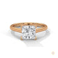 2 Ct. Princess-Cut Solitaire Lab Diamond Ring