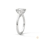 2 Ct. Radiant-Cut Lab Diamond Solitaire