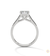 2 Ct. Radiant-Cut Lab Diamond Solitaire