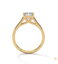 2 Ct. Radiant-Cut Lab Diamond Solitaire