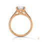 2 Ct. Round Lab Diamond Solitaire Ring