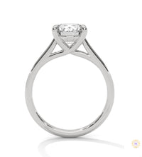 2 Ct. Round Lab Diamond Solitaire Ring