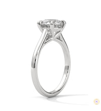 2 Ct. Round Lab Diamond Solitaire Ring