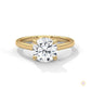 2 Ct. Round Lab Diamond Solitaire Ring