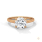 2 Ct. Round Lab Diamond Solitaire Ring