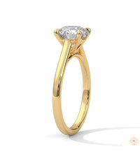 2 Ct. Round Lab Diamond Solitaire Ring