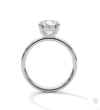 2 Ct. Round Lab Diamond Solitaire Ring