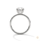 2 Ct. Round Lab Diamond Solitaire Ring