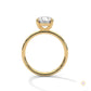 2 Ct. Round Lab Diamond Solitaire Ring