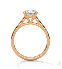 2 Ct. Round Lab Diamond Solitaire Ring
