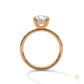 2 Ct. Round Lab Diamond Solitaire Ring