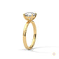 2 Ct. Round Lab Diamond Solitaire Ring