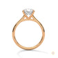2 Ct. Round Lab Diamond Solitaire Ring