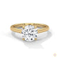 2 Ct. Round Lab Diamond Solitaire Ring
