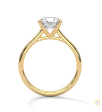 2 Ct. Round Lab Diamond Solitaire Ring