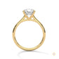 2 Ct. Round Lab Diamond Solitaire Ring