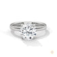 2 Ct. Round Lab Diamond Solitaire Ring