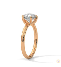 2 Ct. Round Lab-Grown Diamond Solitaire Ring