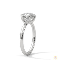 2 Ct. Round Lab-Grown Diamond Solitaire Ring