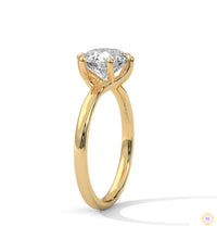2 Ct. Round Lab-Grown Diamond Solitaire Ring