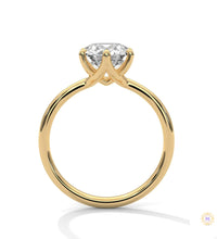 2 Ct. Round Lab-Grown Diamond Solitaire Ring