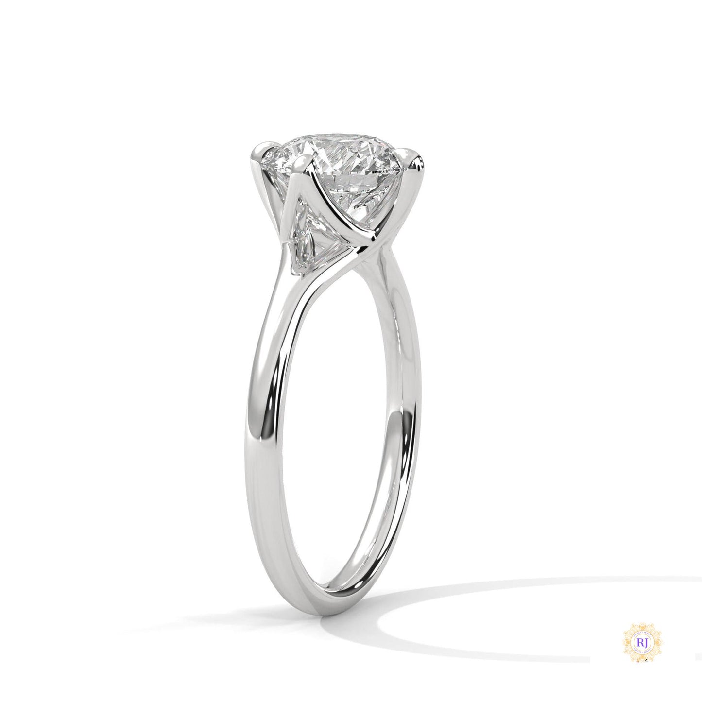 2 Ct. Solitaire Lab Diamond Engagement Ring