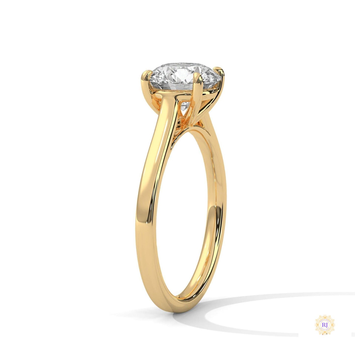 2 Ct. Solitaire Lab Diamond Engagement Ring