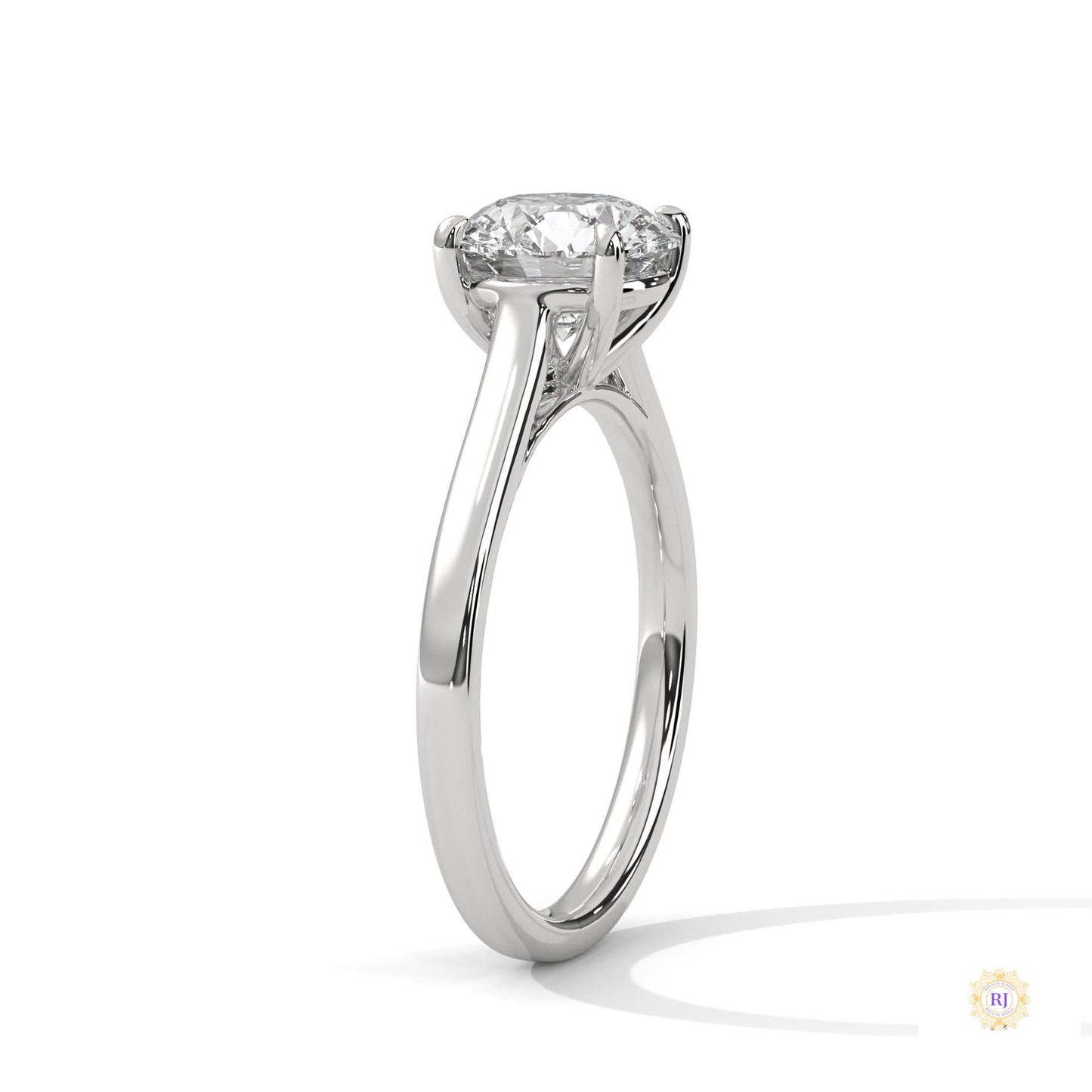 2 Ct. Solitaire Lab Diamond Engagement Ring