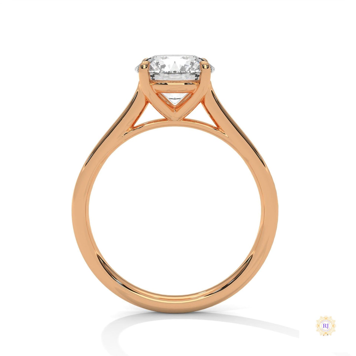 2 Ct. Solitaire Lab Diamond Engagement Ring