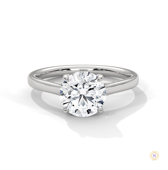 2 Ct. Solitaire Lab Diamond Engagement Ring