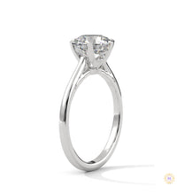 2 Ct. Solitaire Lab Diamond Ring – 6 Prong Classic