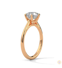 2 Ct. Solitaire Lab Diamond Ring – 6 Prong Classic