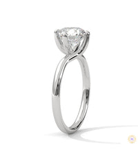 2 Ct. Twist Solitaire Lab Diamond Engagement Ring