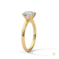2 Ct. round-Cut Lab Diamond Solitaire Ring
