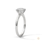2 Ct. round-Cut Lab Diamond Solitaire Ring